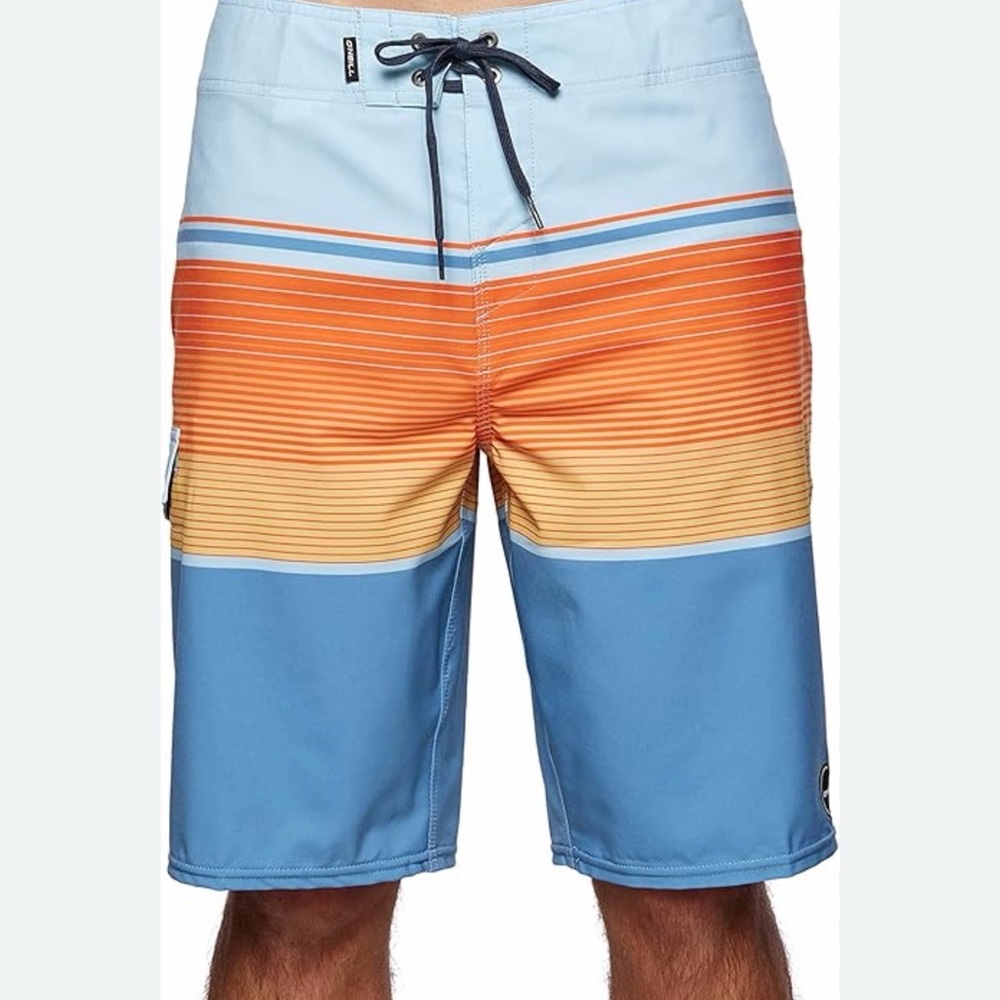 O'Neill Shorts Mens Lennox Stretch Swim, Blue Shadow, 30